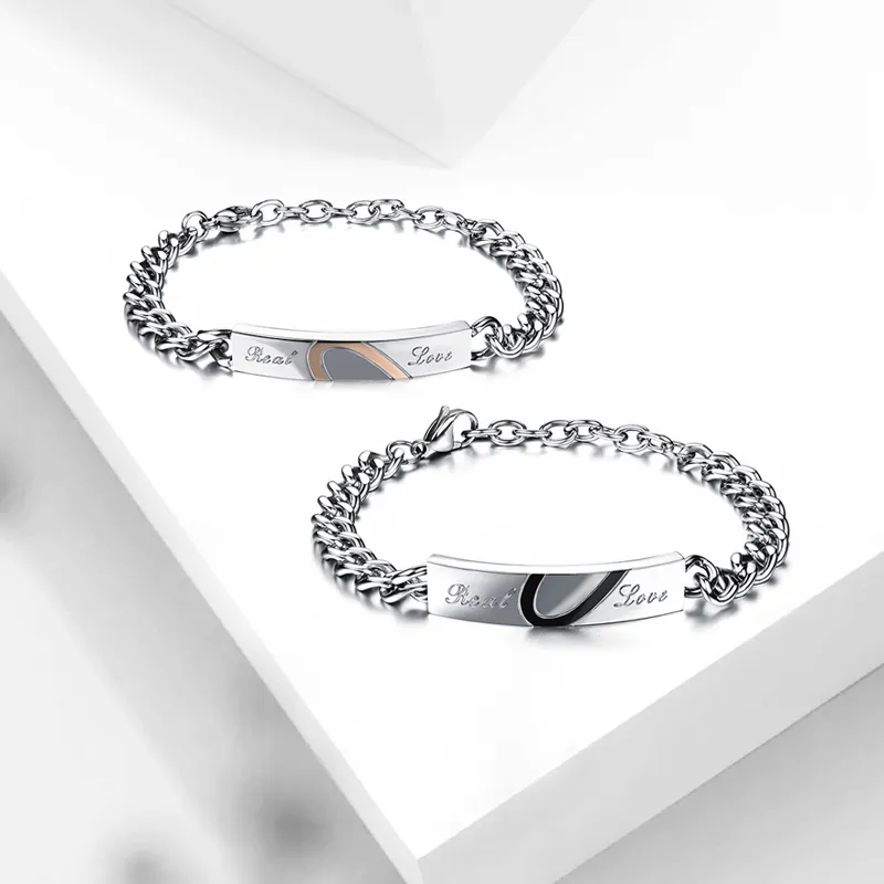 Muyan Titanium Steel Bracelets Unisex-4