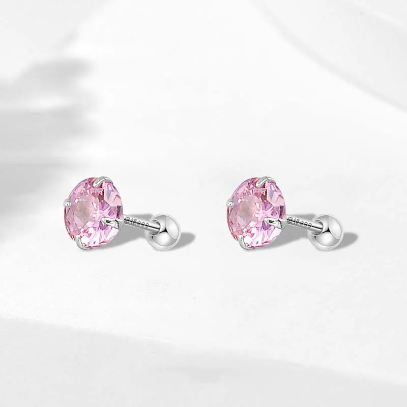 GIFU S999 Fine Silver Stud Earrings Women's-2