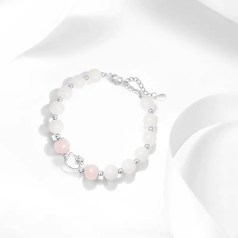 Muyan White Jade Bodhi Bracelets Women's-1