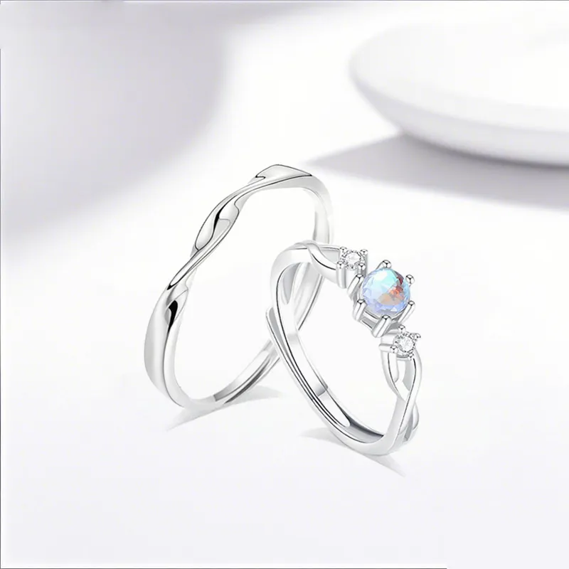 GIFU Synthetic/Artificial Colored Glaze Rings Unisex-2