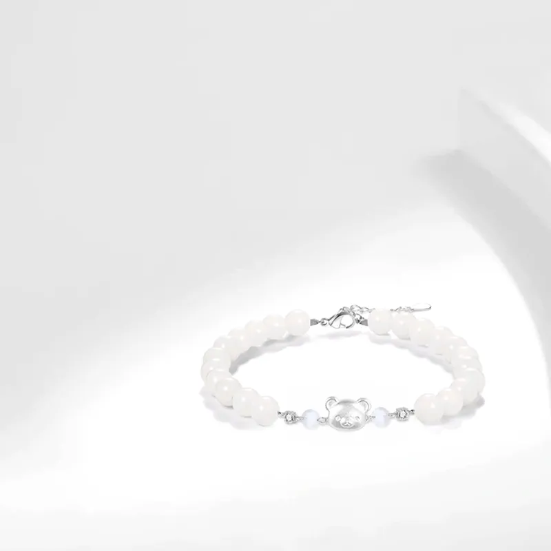 Muyan White Jade Bodhi Bracelets Women's-2