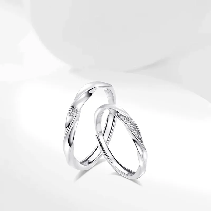 Muyan S999 Fine Silver Rings Unisex-2