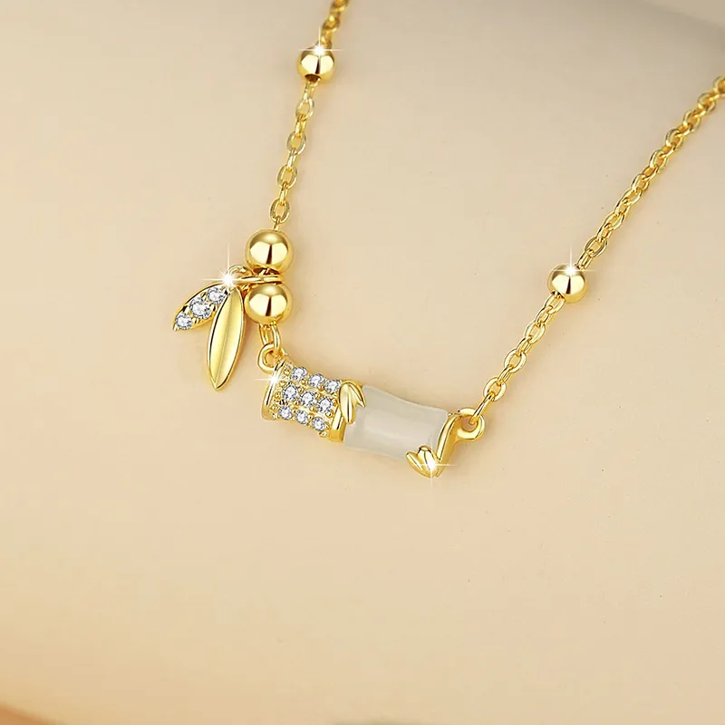 GIFU Serpentine Jade Necklaces Women's-1