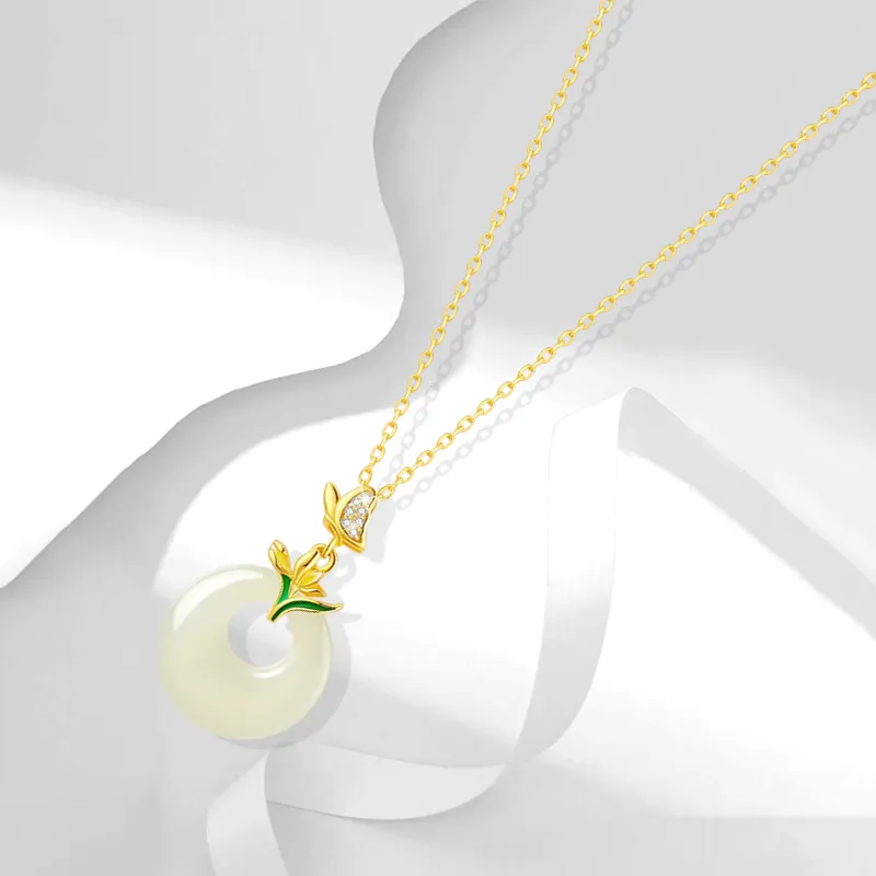Muyan Chalcedony Necklaces Women's-2