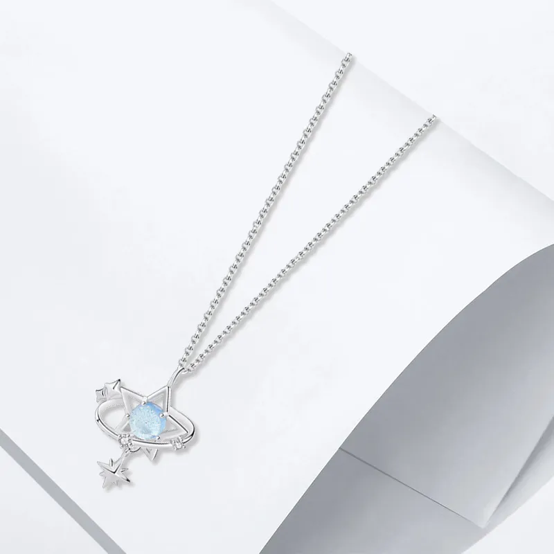 Muyan 925 Sterling Silver Necklaces Women's-1
