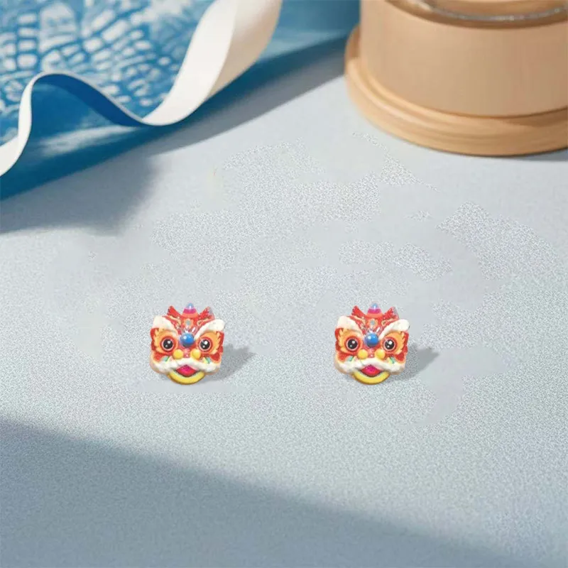 GIFU Alloy Stud Earrings Women's-2