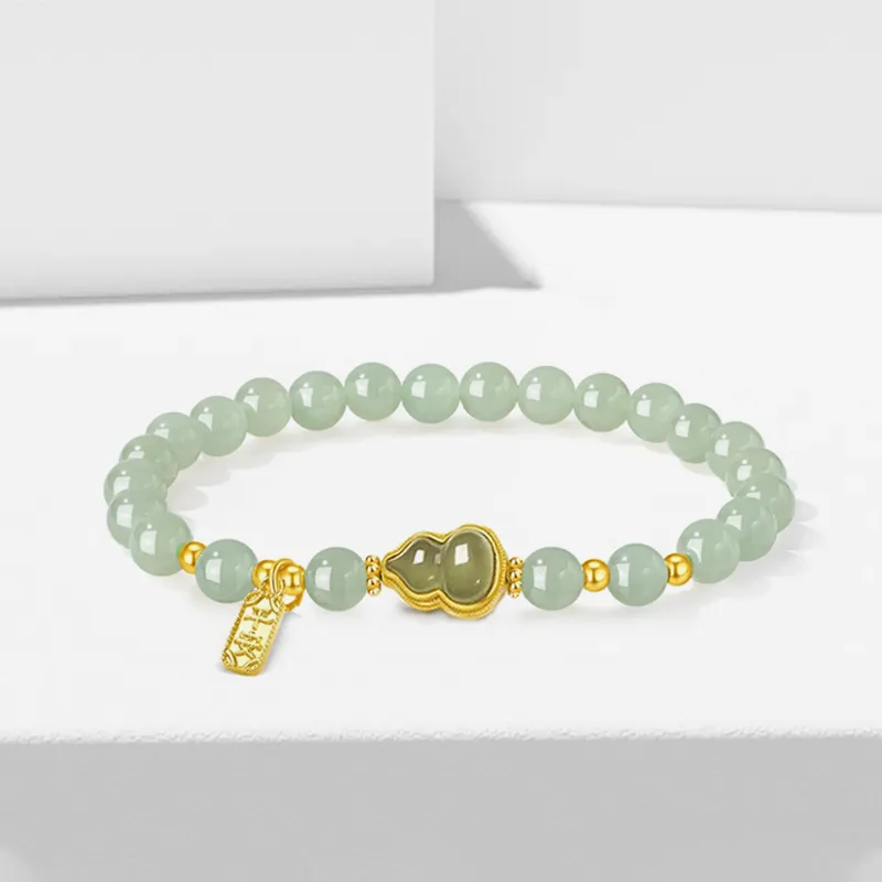 GIFU White Jade Bodhi Necklaces Women's-2