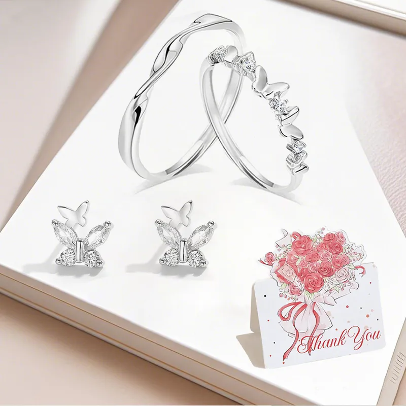 GIFU S999 Fine Silver Stud Earrings Unisex-3