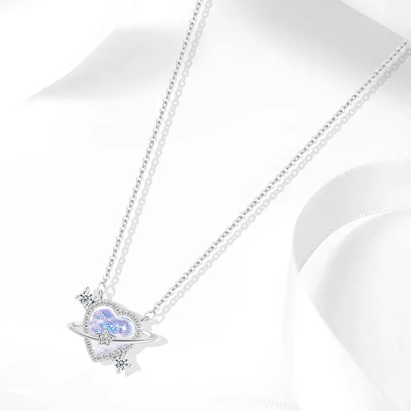 Muyan Colored Glaze Necklaces Women's-1