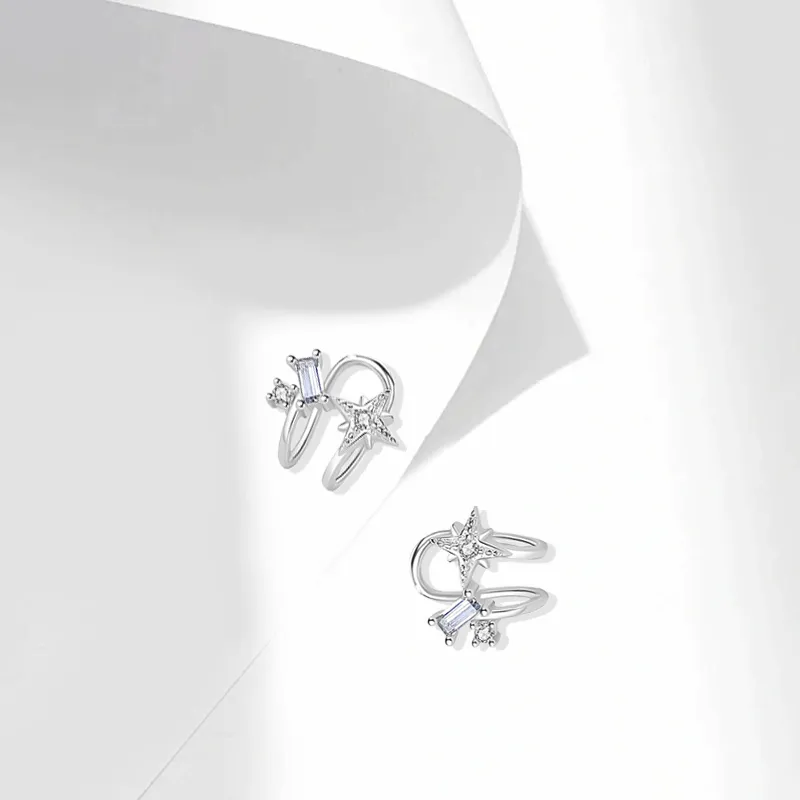 Muyan Alloy Clip On Earrings Unisex-2