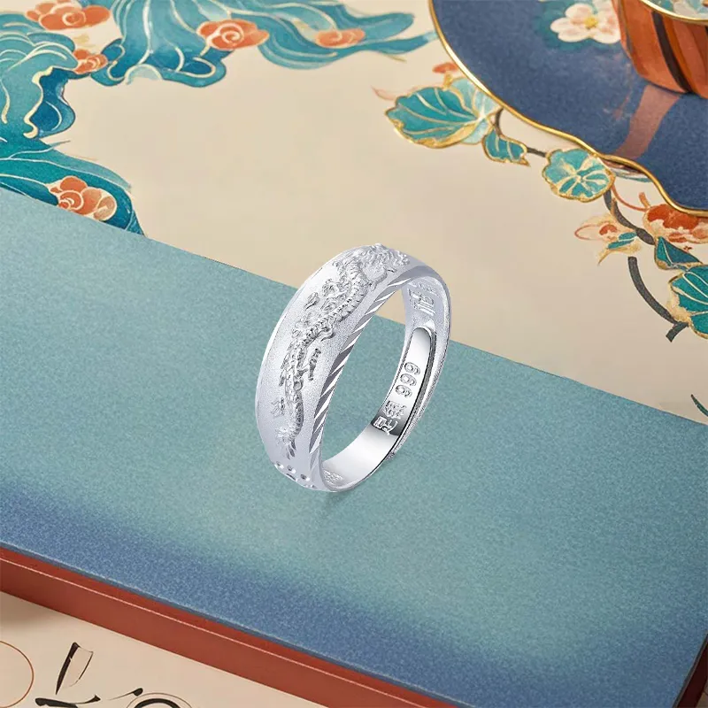 GIFU 999 Fine Silver Rings Men's-2