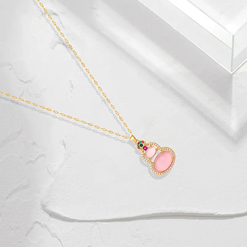 Muyan Colored Glaze Necklaces Women's-1