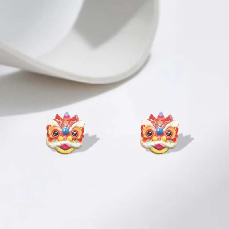 GIFU Alloy Stud Earrings Women's-3