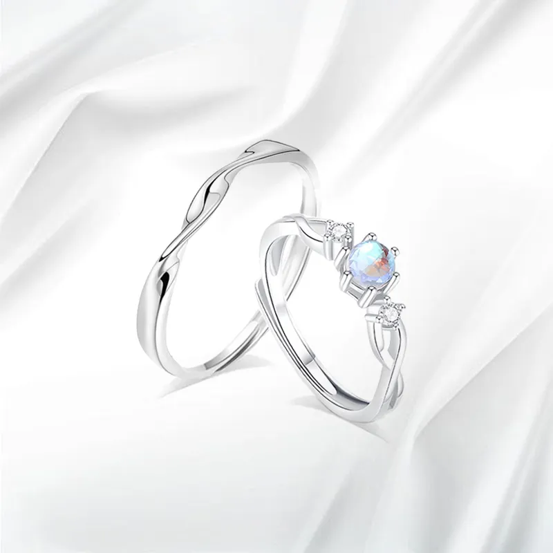 GIFU Synthetic/Artificial Colored Glaze Rings Unisex-1