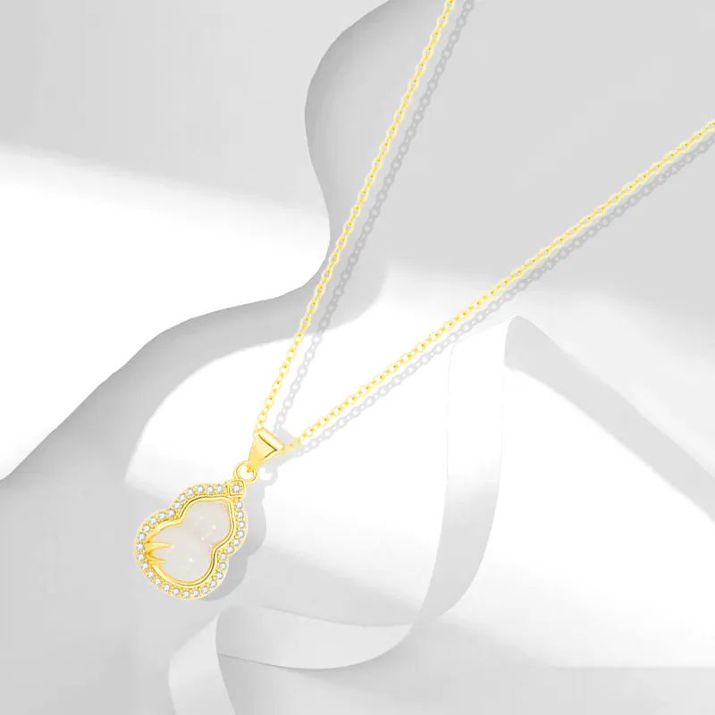 Muyan Colored Glaze Necklaces Women's-2