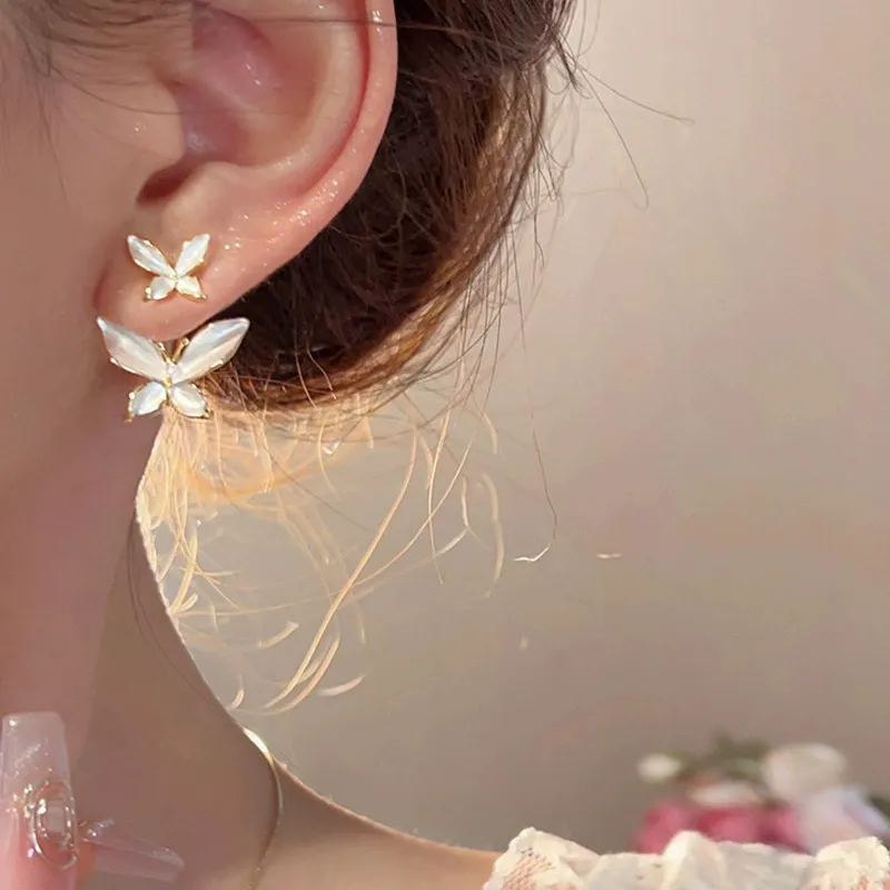 GIFU Alloy Stud Earrings Women's-2