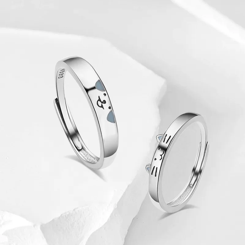 Muyan S999 Fine Silver Rings Unisex-2