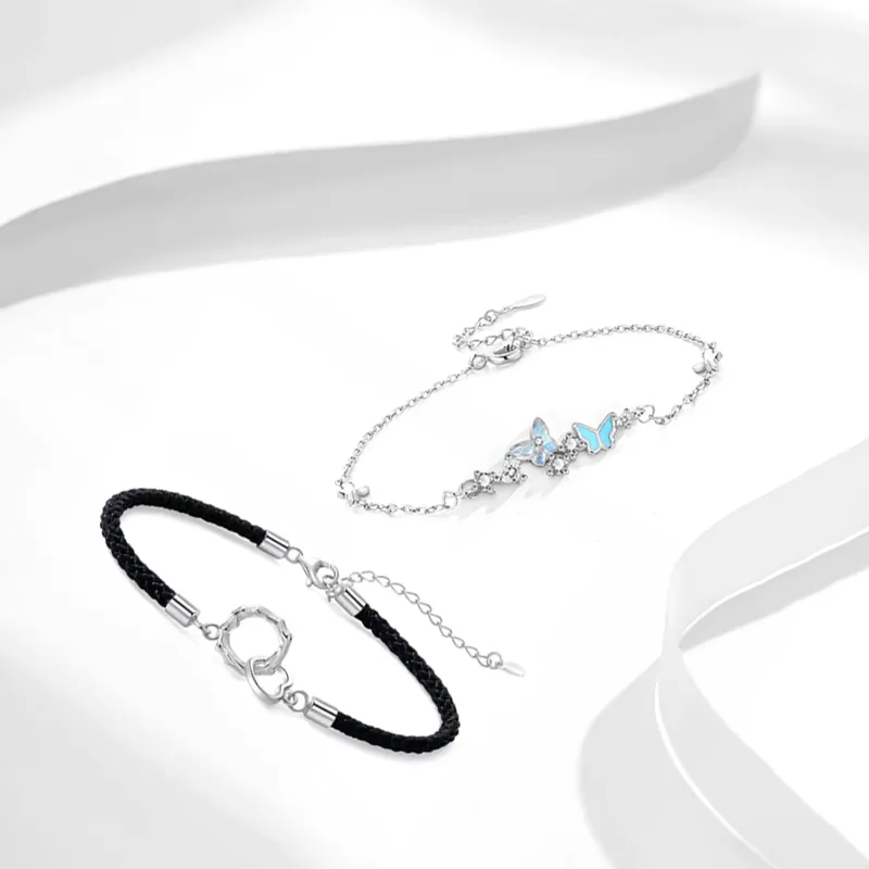 Muyan Alloy Rope Bracelets Unisex-1