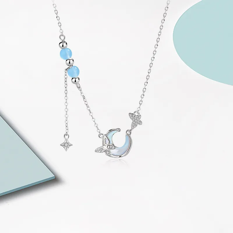GIFU Colored Glaze Necklaces Women's-1