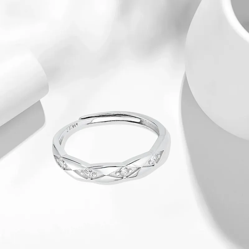 Muyan S999 Fine Silver Rings Women's-1