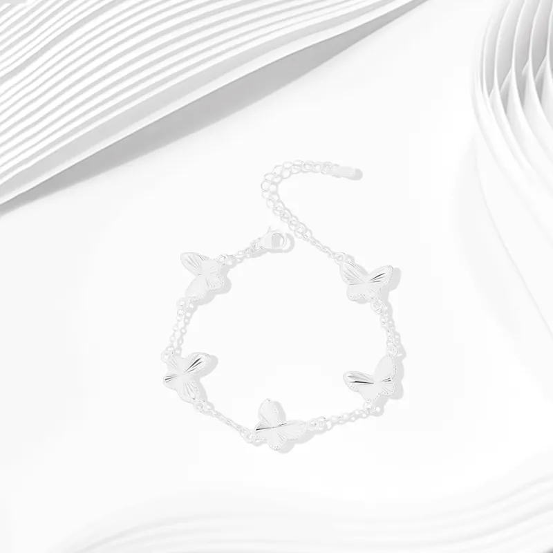 Muyan Alloy Laser Butterfly Bracelet Women's-2
