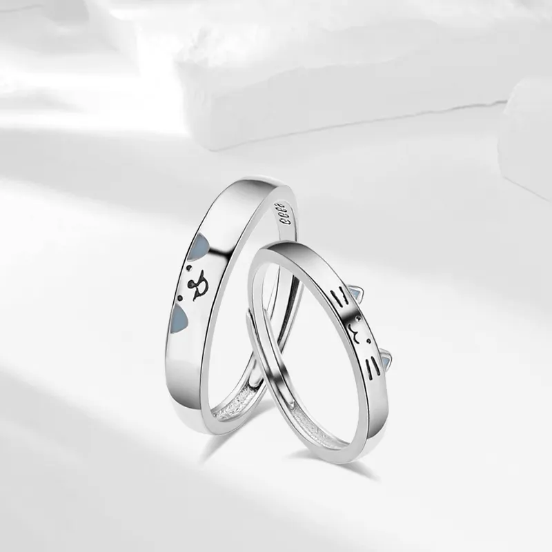Muyan S999 Fine Silver Rings Unisex-1