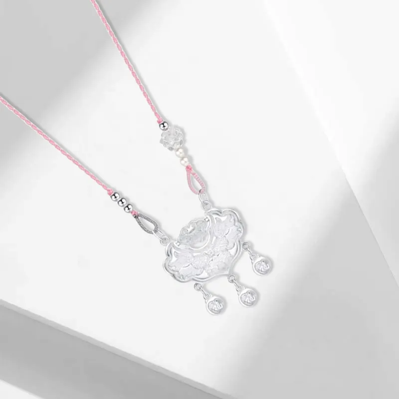 GIFU S999 Fine Silver Necklaces Women's-2