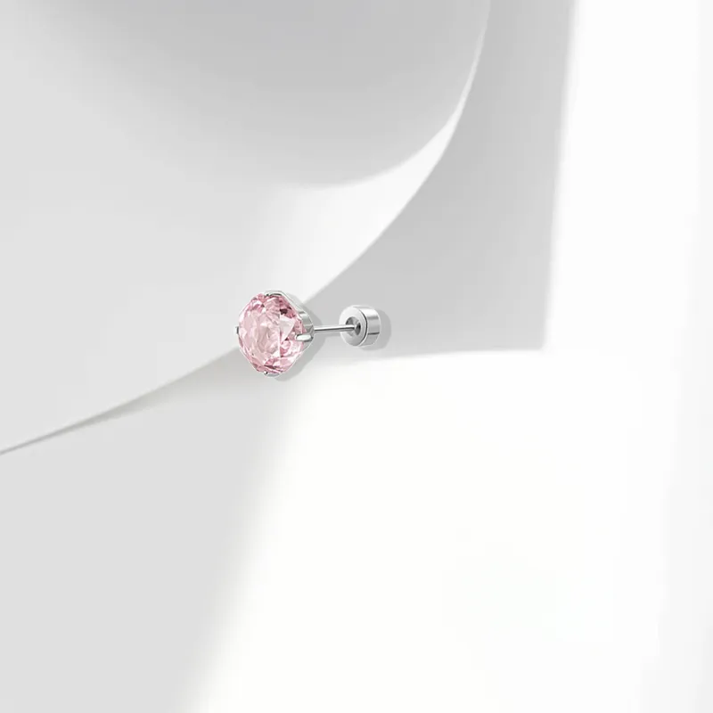Muyan Titanium Steel Stud Earrings Women's-2