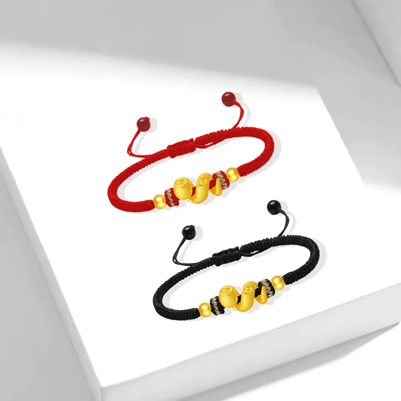 Muyan Alloy Heart Coiled Snake Bracelet Unisex-3