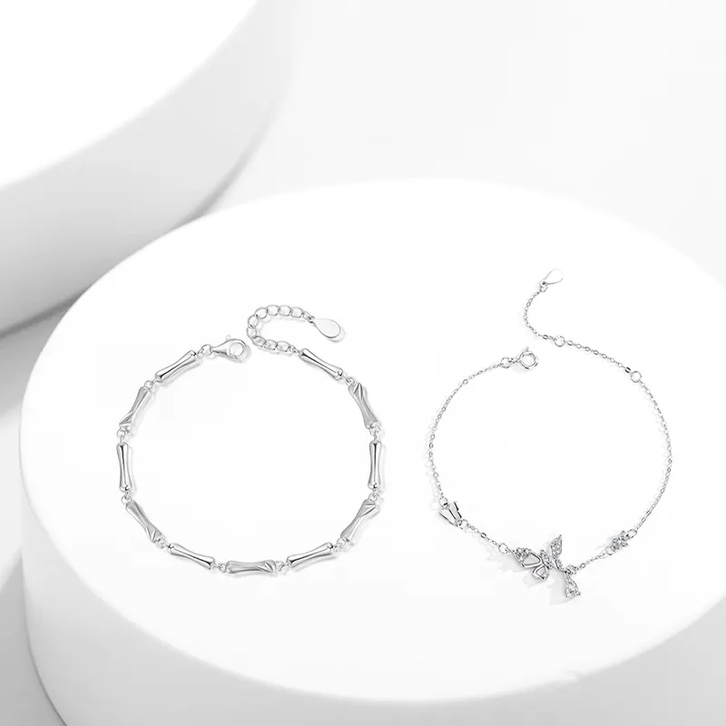 Muyan S999 Fine Silver Bracelets Unisex-2