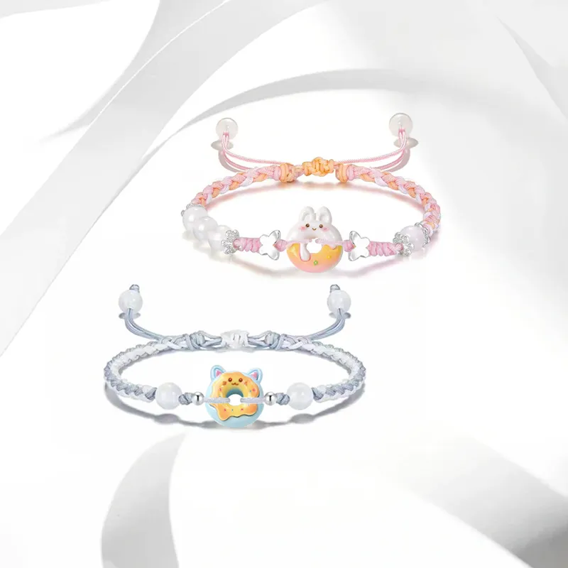 Muyan Alloy Bunny Cat Bracelet Unisex-4