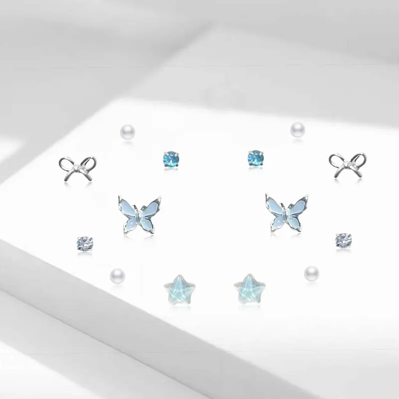 GIFU Alloy Stud Earrings Women's-1