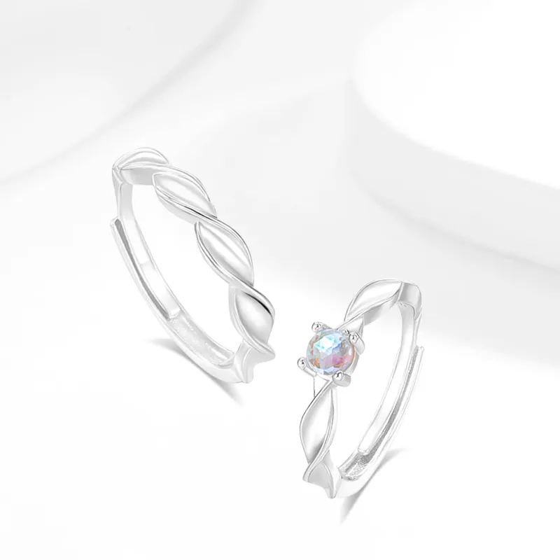 Muyan Colored Glaze Rings Unisex-1
