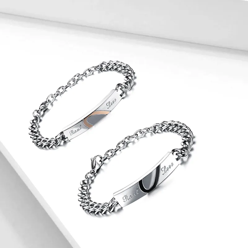Muyan Titanium Steel Bracelets Unisex-3