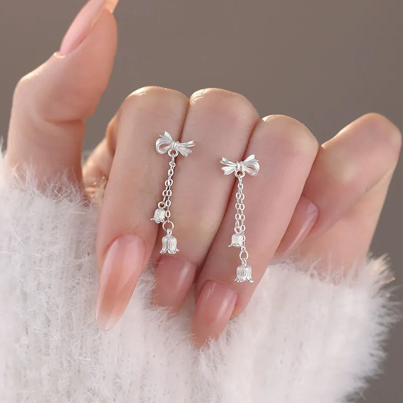 GIFU S999 Fine Silver Earrings Women's-3