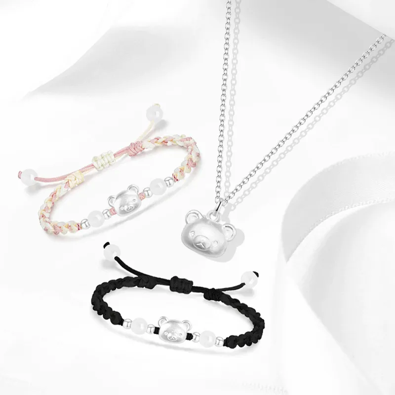 Muyan Alloy Rope Bracelets Unisex-3