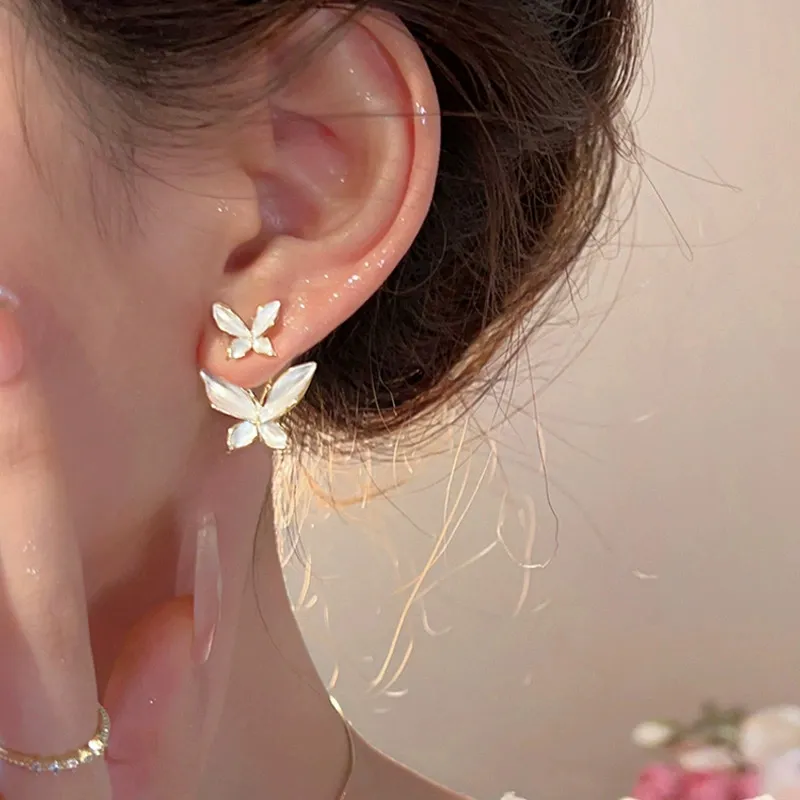 GIFU Alloy Stud Earrings Women's-3