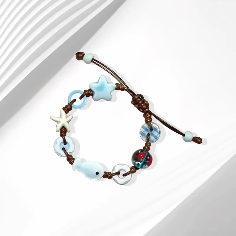 Muyan Resin Stars Little Fish Bracelet Women's-1