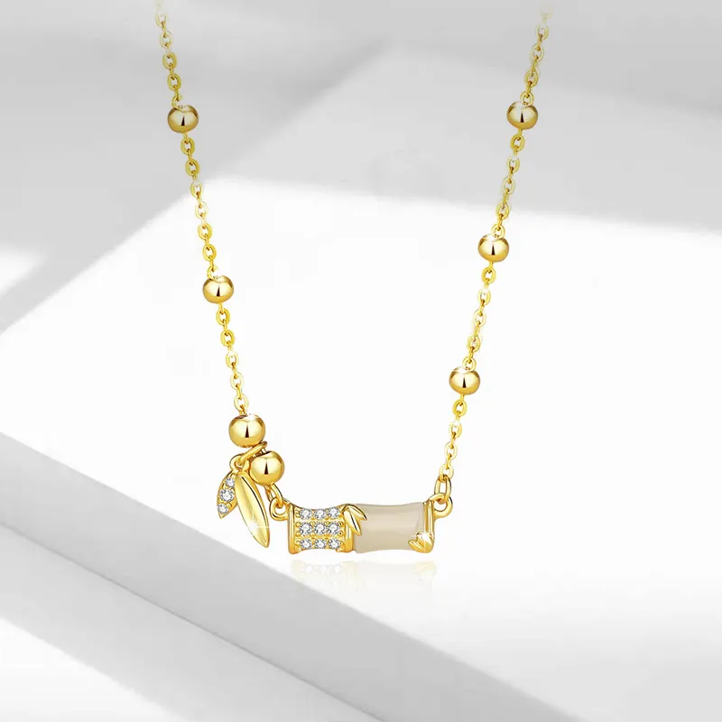 GIFU Serpentine Jade Necklaces Women's-2