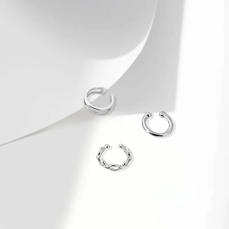 Muyan Alloy Clip On Earrings Unisex-2