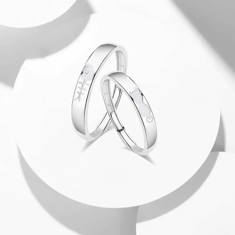 Muyan S999 Fine Silver Rings Unisex-2