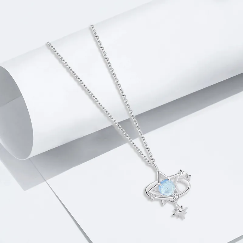 Muyan 925 Sterling Silver Necklaces Women's-2