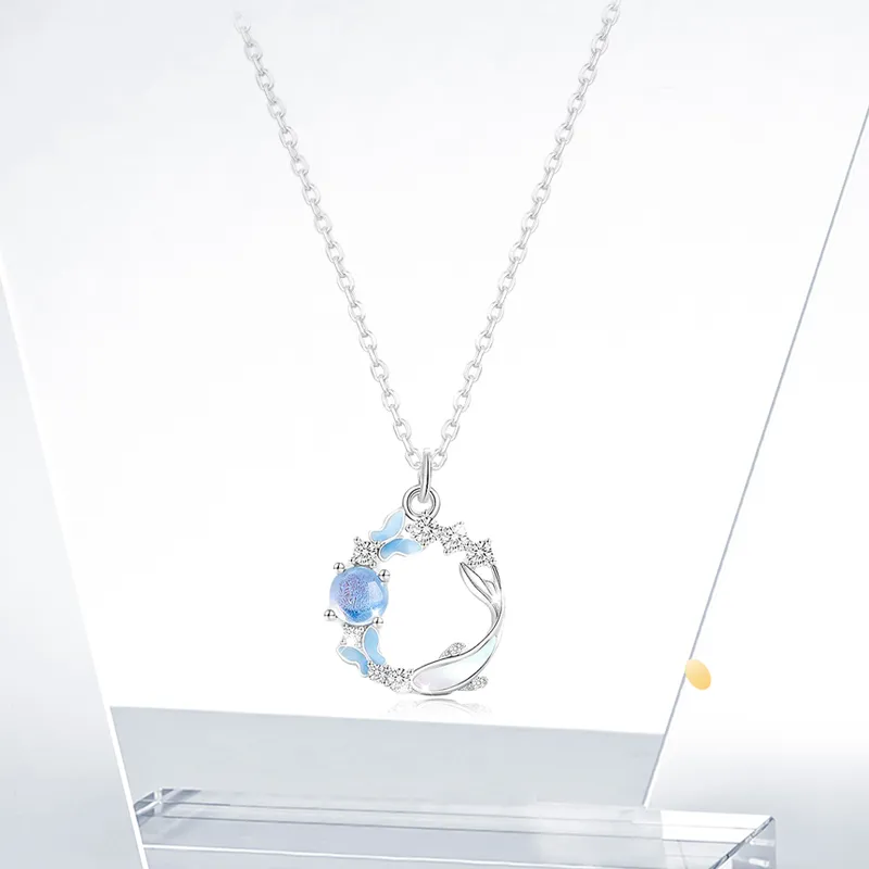 GIFU Colored Glaze Necklaces Women's-1