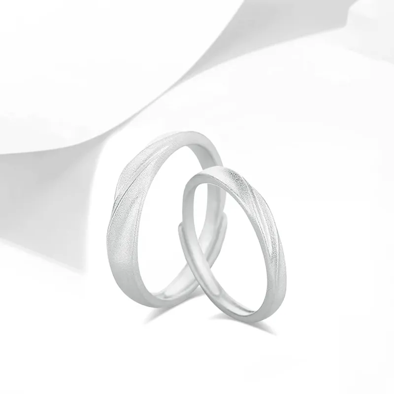 Muyan S999 Fine Silver Rings Unisex-2