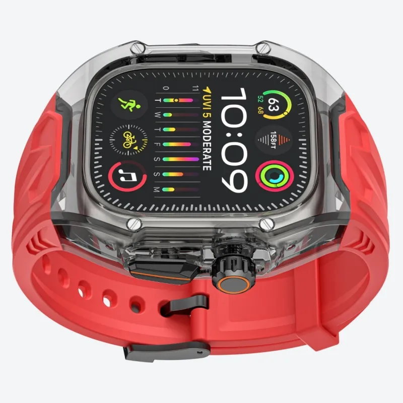 SOOPSORI Apple Compatibility Watch Band Silicone Material-16