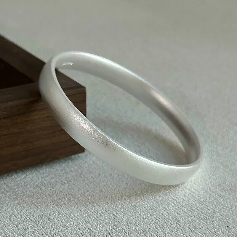 LIUXIN 999 Fine Silver Bangles Women's-2