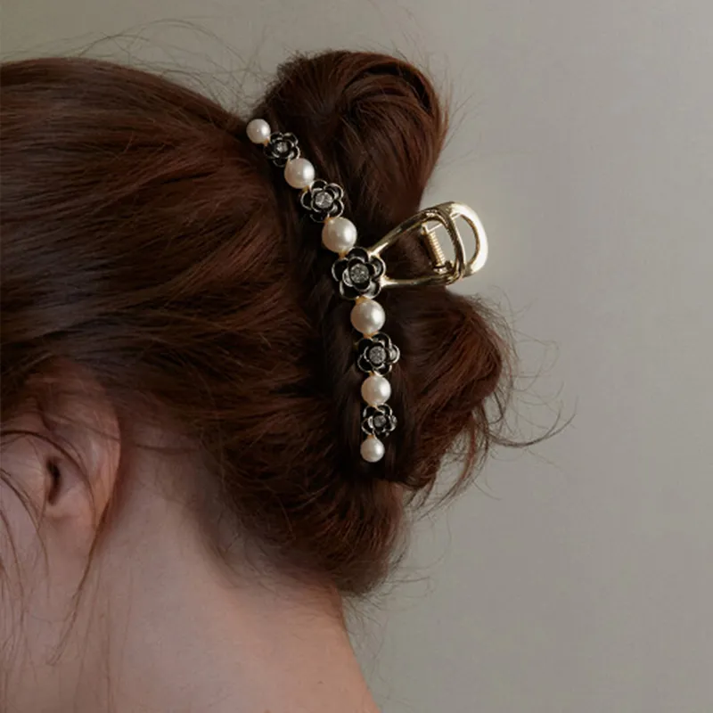 HMZ Hair Clips Women's Gold-1