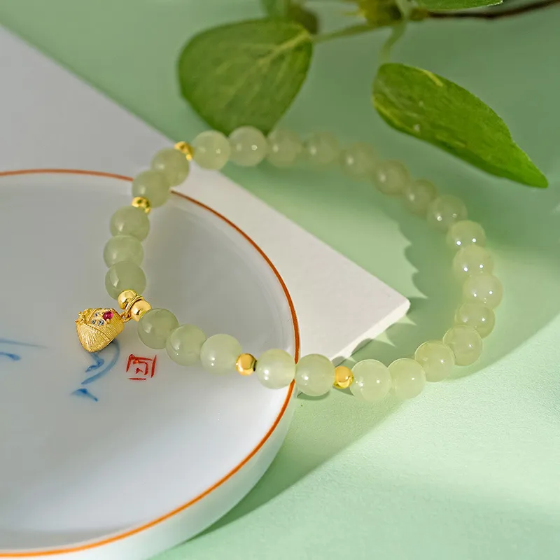 HMZ Bracelets Green Jade Unisex-4