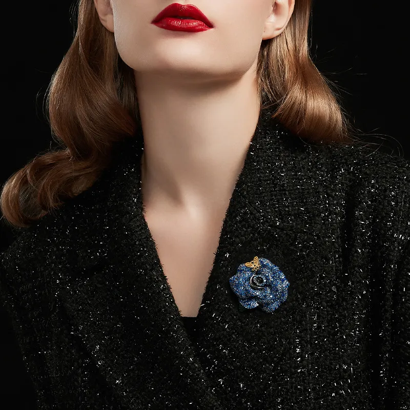 HMZ Brooches Women's S925 Silver-1