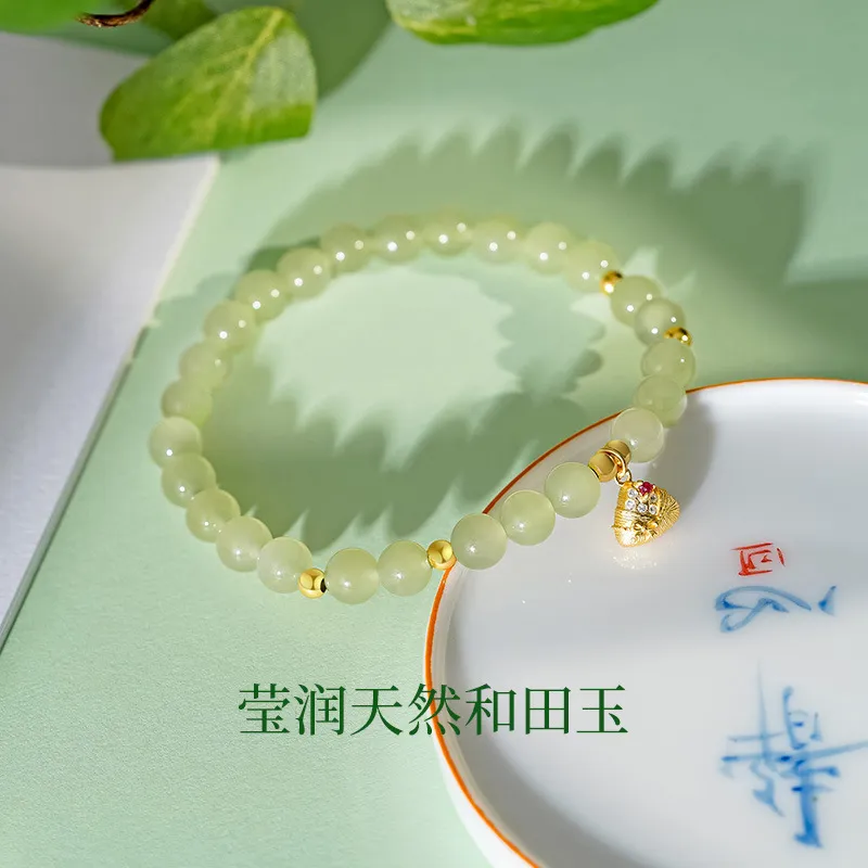 HMZ Bracelets Green Jade Unisex-2